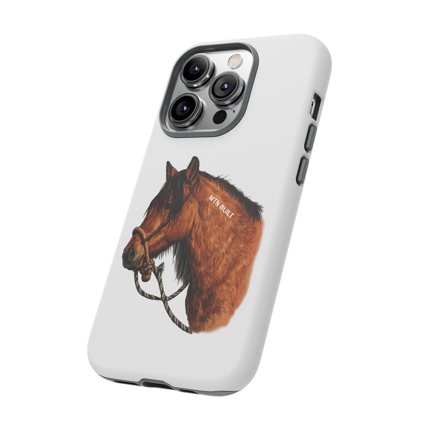 MTN BUILT Mustang phone case | Wild Horse Illustration