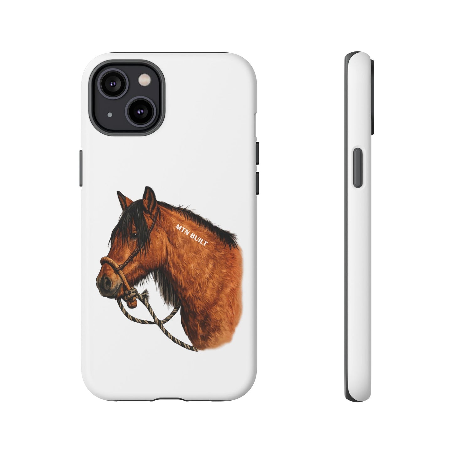 MTN BUILT Mustang phone case | Wild Horse Illustration