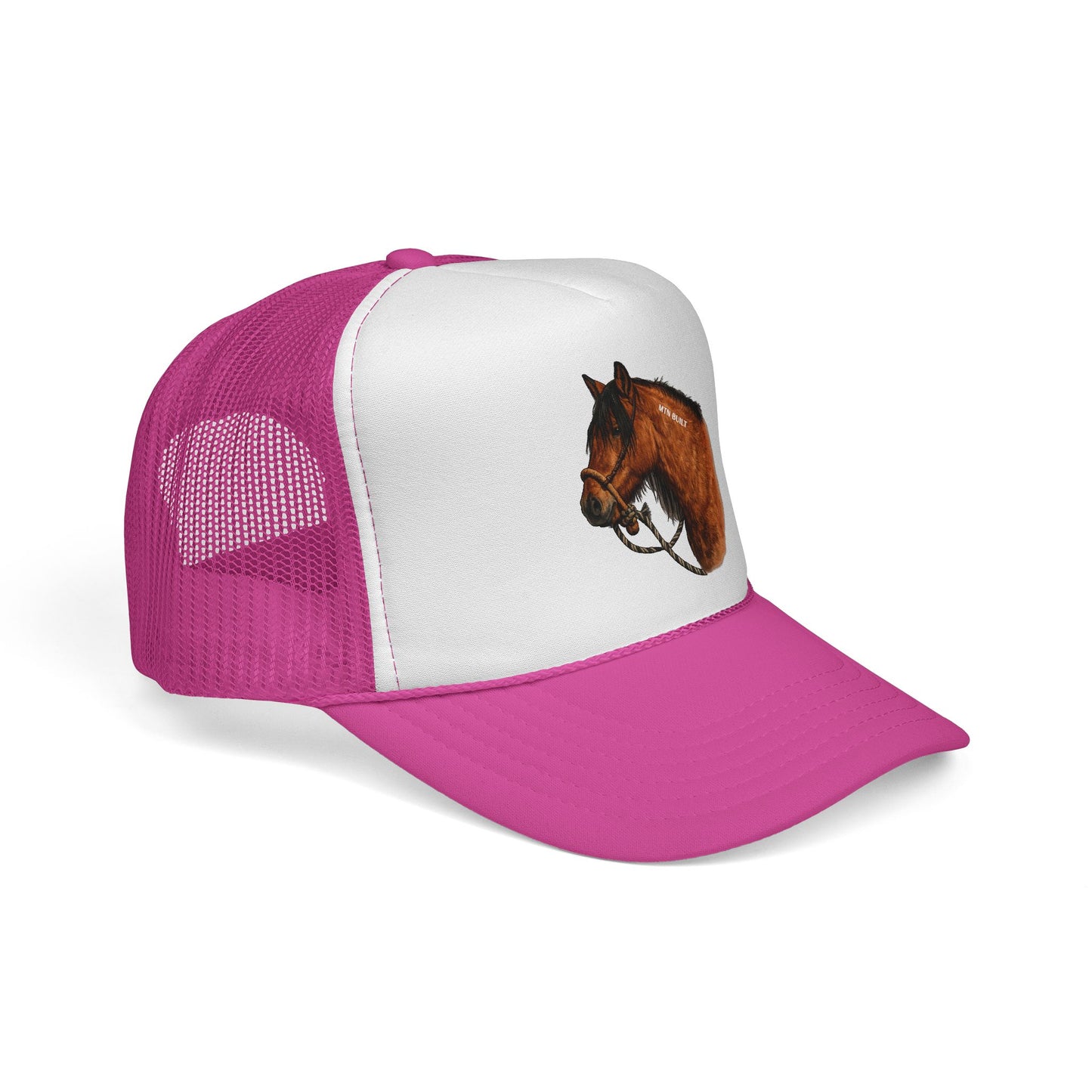 Mustang Horse Trucker Cap | Equestrian Western Mesh Hat