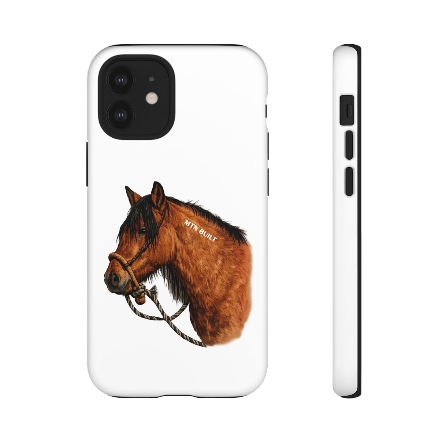 MTN BUILT Mustang phone case | Wild Horse Illustration