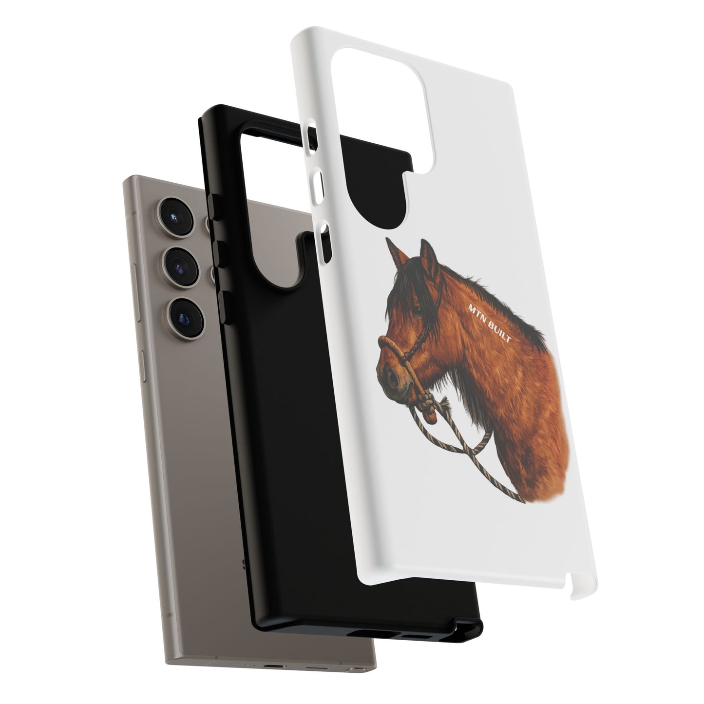 MTN BUILT Mustang phone case | Wild Horse Illustration