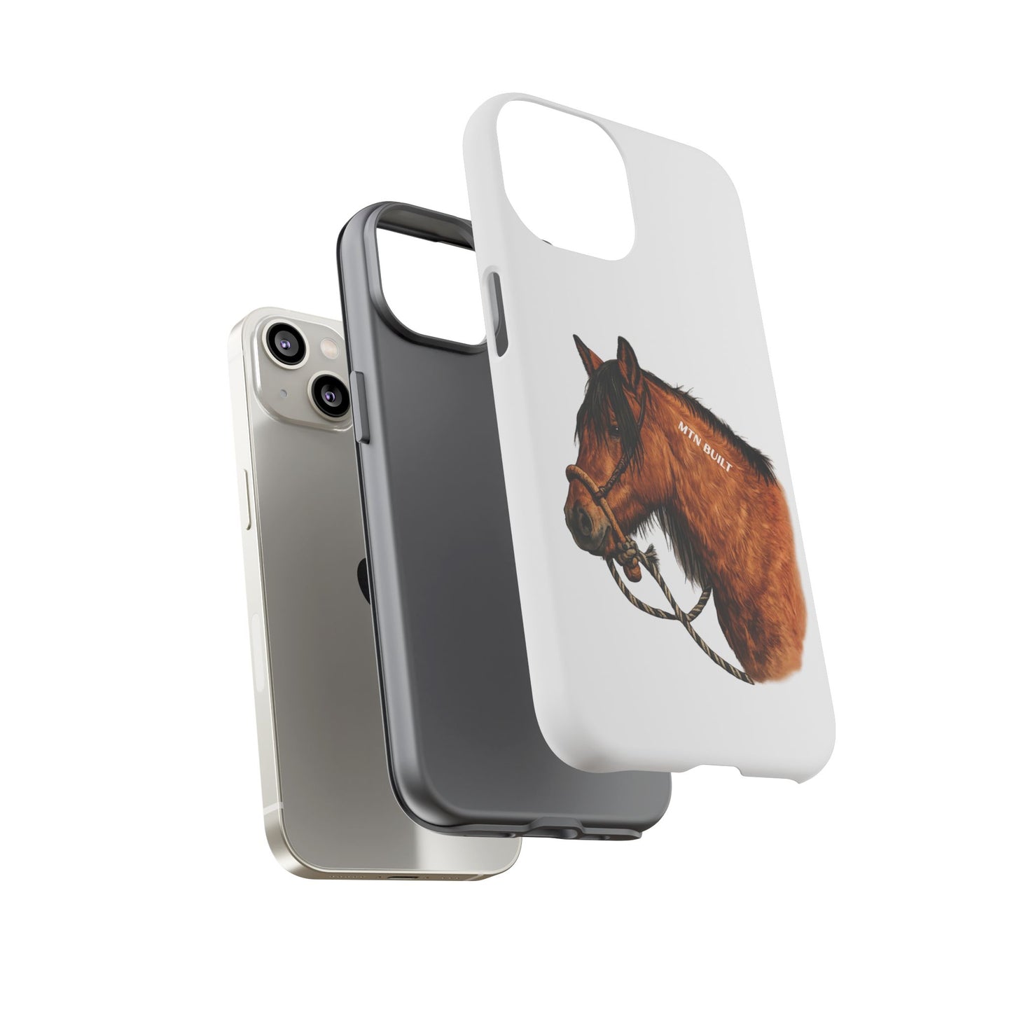 MTN BUILT Mustang phone case | Wild Horse Illustration