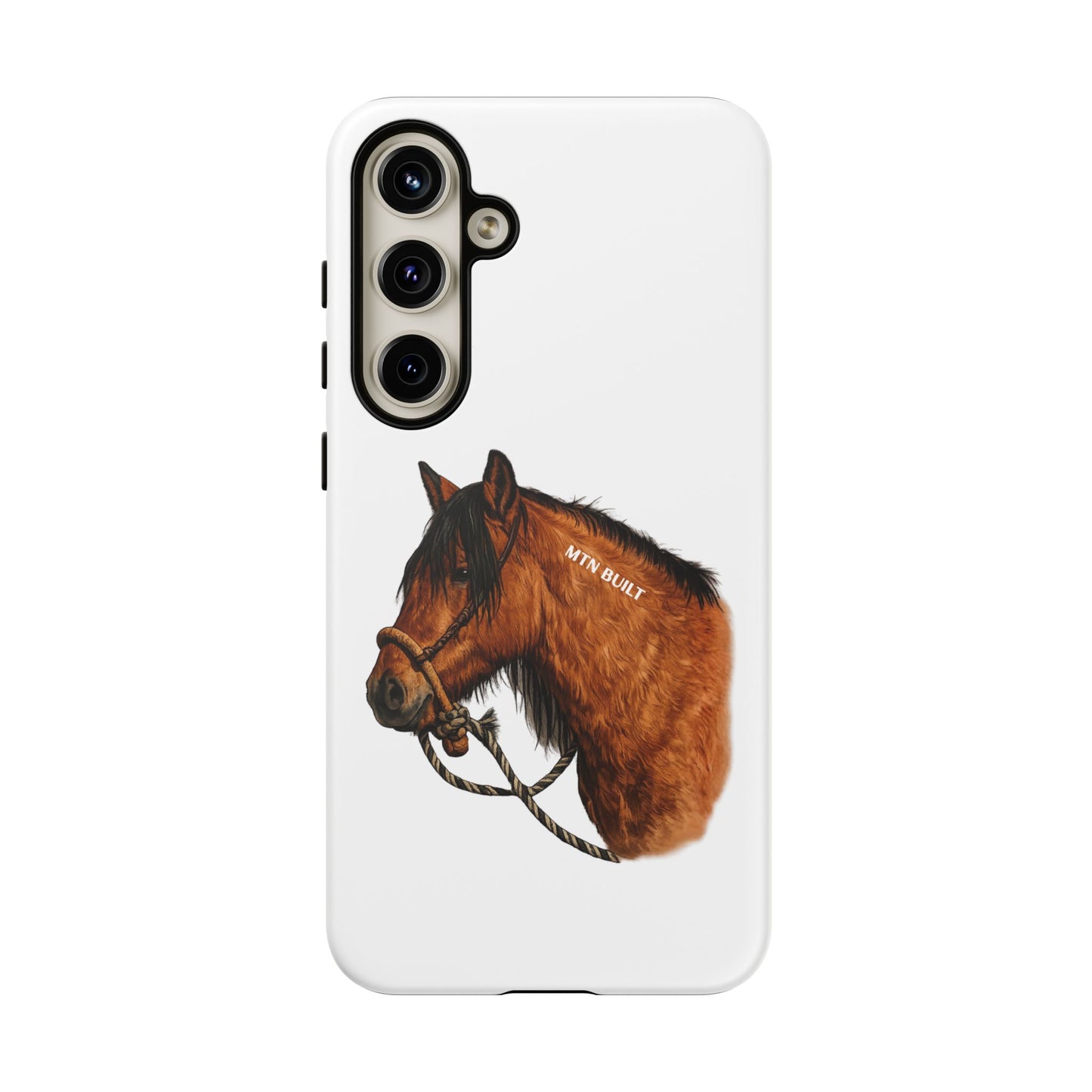 MTN BUILT Mustang phone case | Wild Horse Illustration