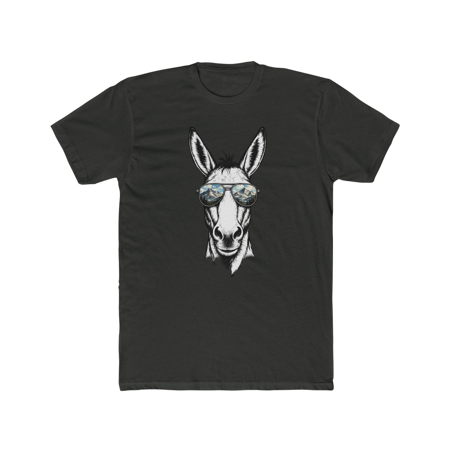 Cool Mule — "MTN BUILT" Graphic Cotton T-Shirt