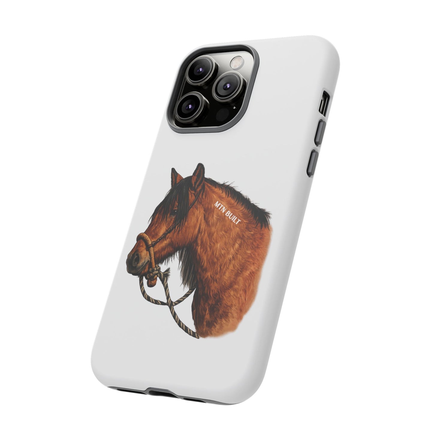 MTN BUILT Mustang phone case | Wild Horse Illustration