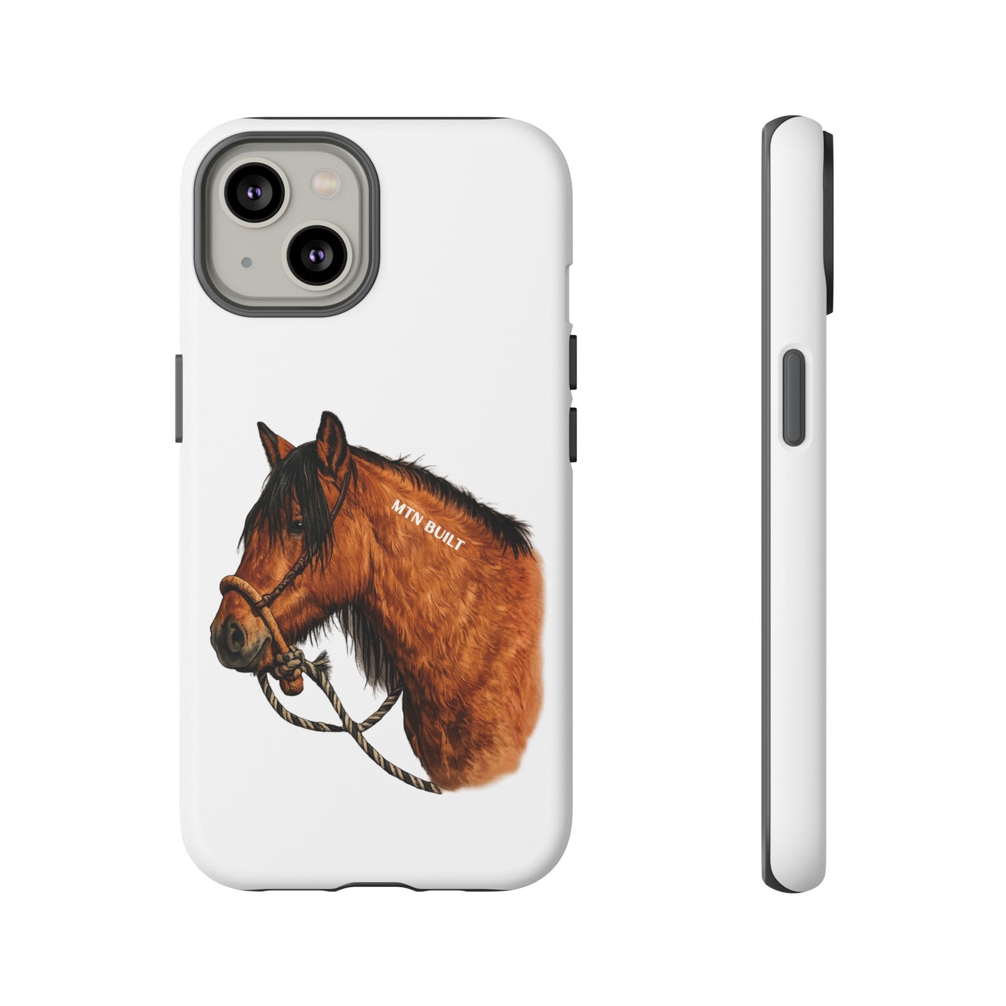 MTN BUILT Mustang phone case | Wild Horse Illustration
