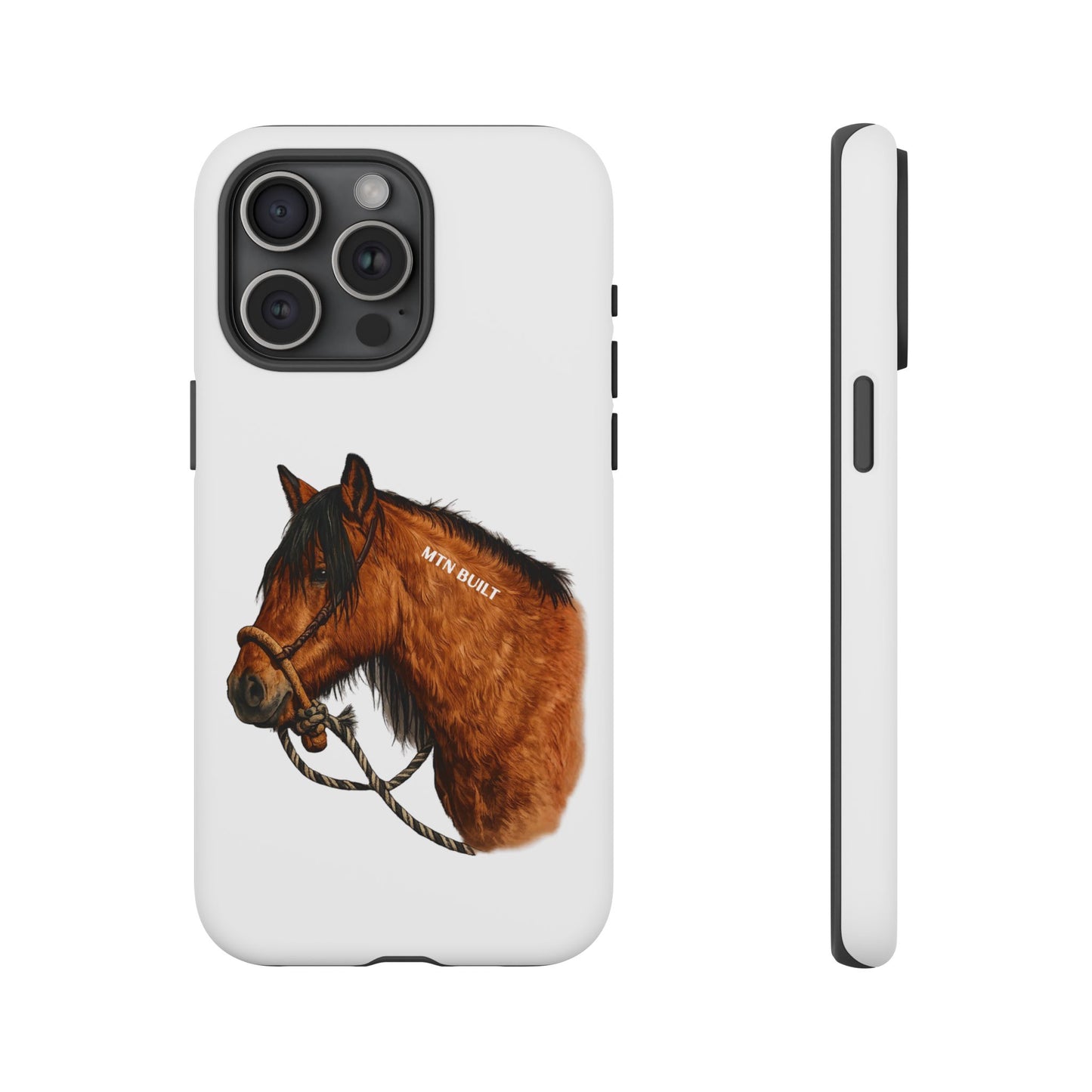 MTN BUILT Mustang phone case | Wild Horse Illustration