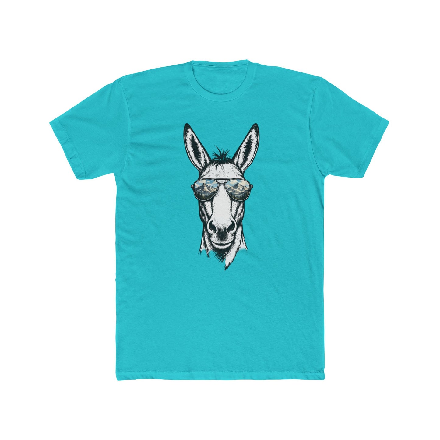 Cool Mule — "MTN BUILT" Graphic Cotton T-Shirt