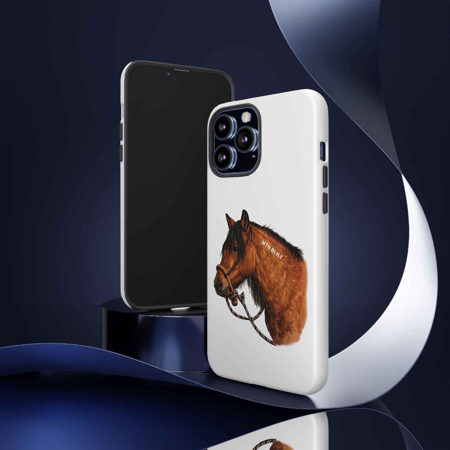 MTN BUILT Mustang phone case | Wild Horse Illustration