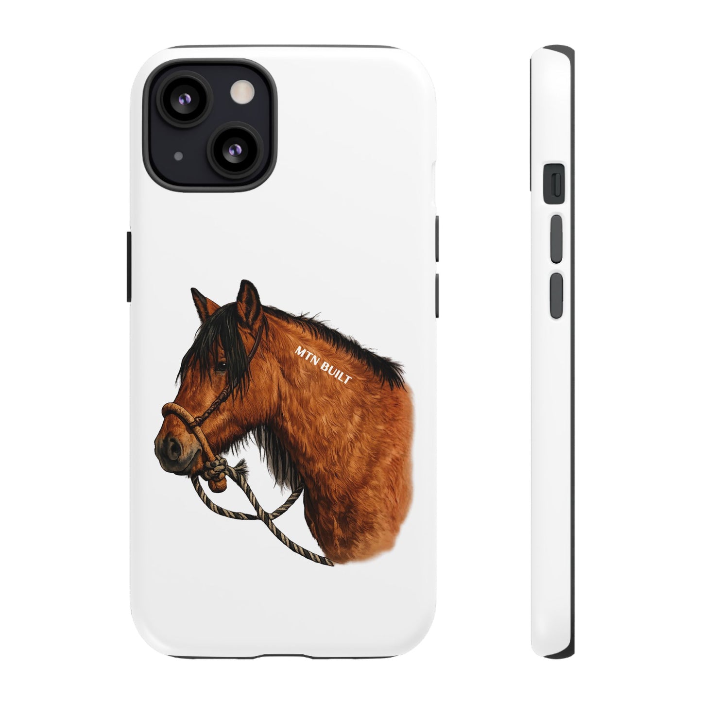 MTN BUILT Mustang phone case | Wild Horse Illustration