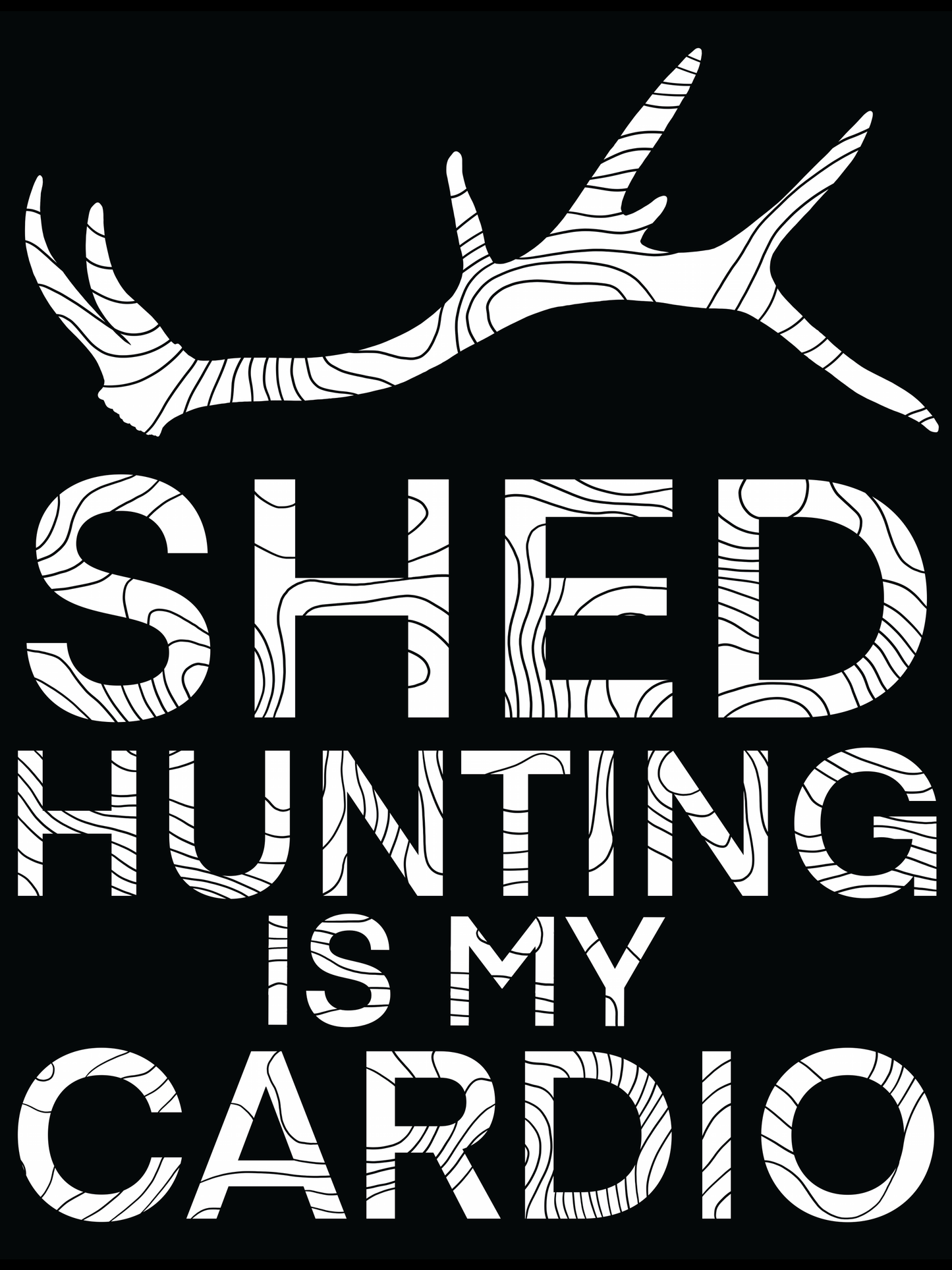 Shed Hunting is my Cardio Bro Tank