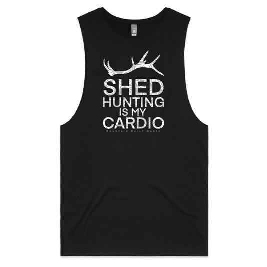 Shed Hunting is my Cardio Bro Tank